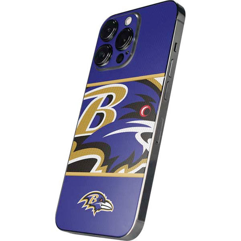 NFL Baltimore Ravens Zone Block iPhone 16 Pro Skin